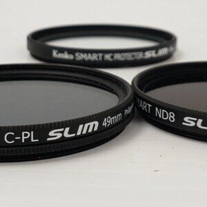 (I-11956) Kenko Slim 3pc 49mm Lens Filter